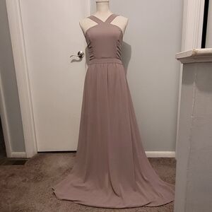 Lulu's Mauve Maxi Dress